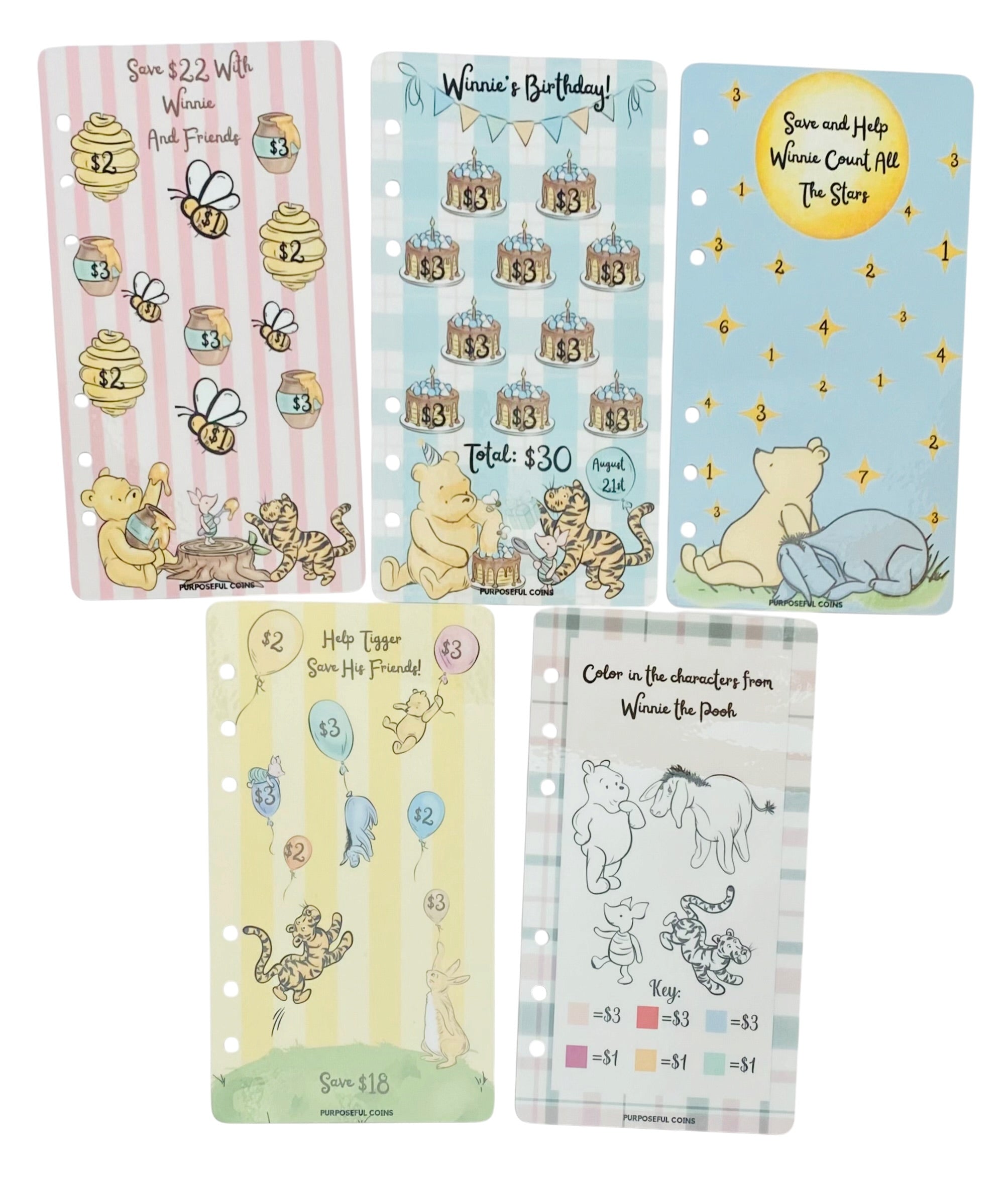 Winnie the Pooh Savings Challenge