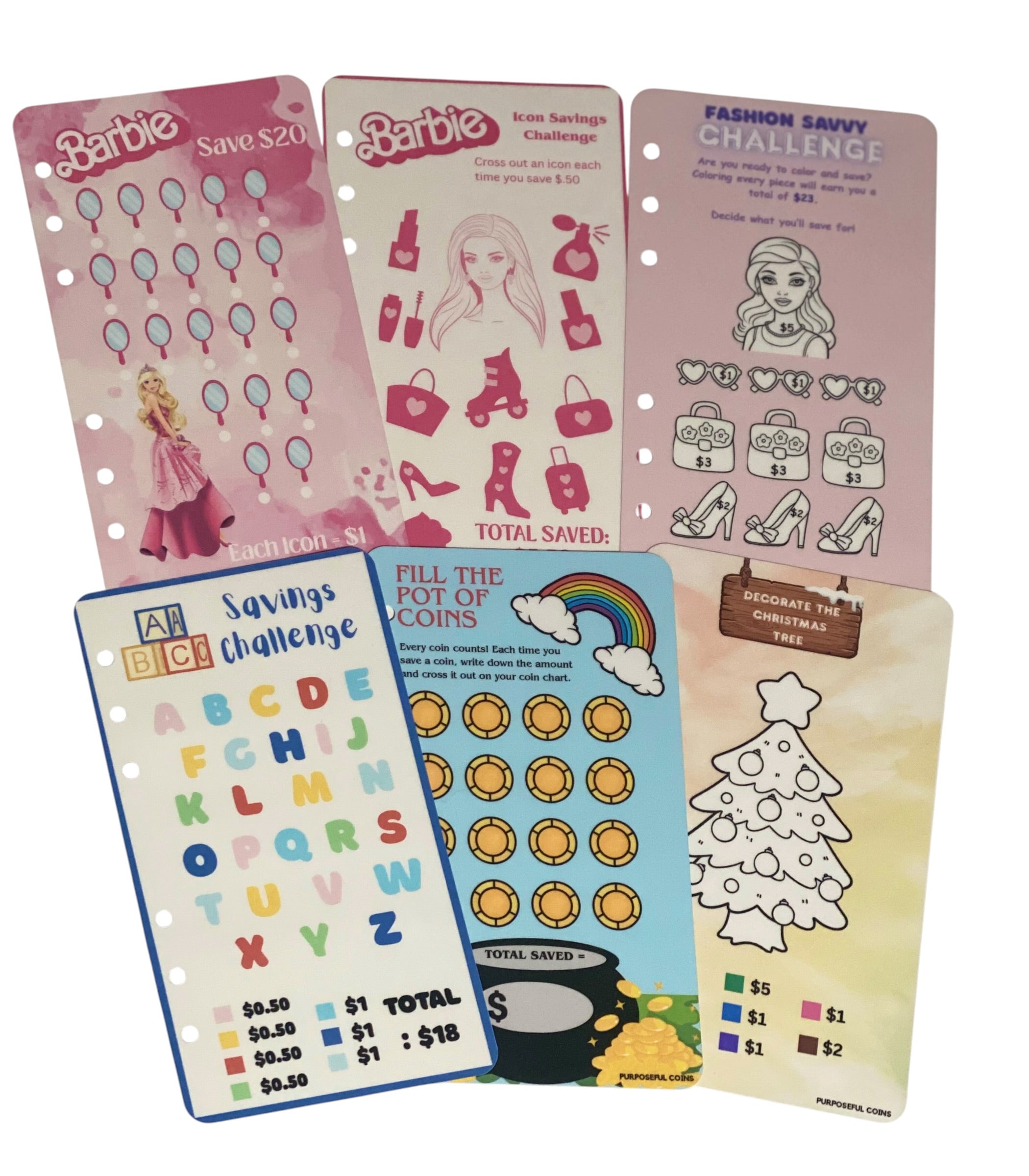Girls Mini Savings Challenge